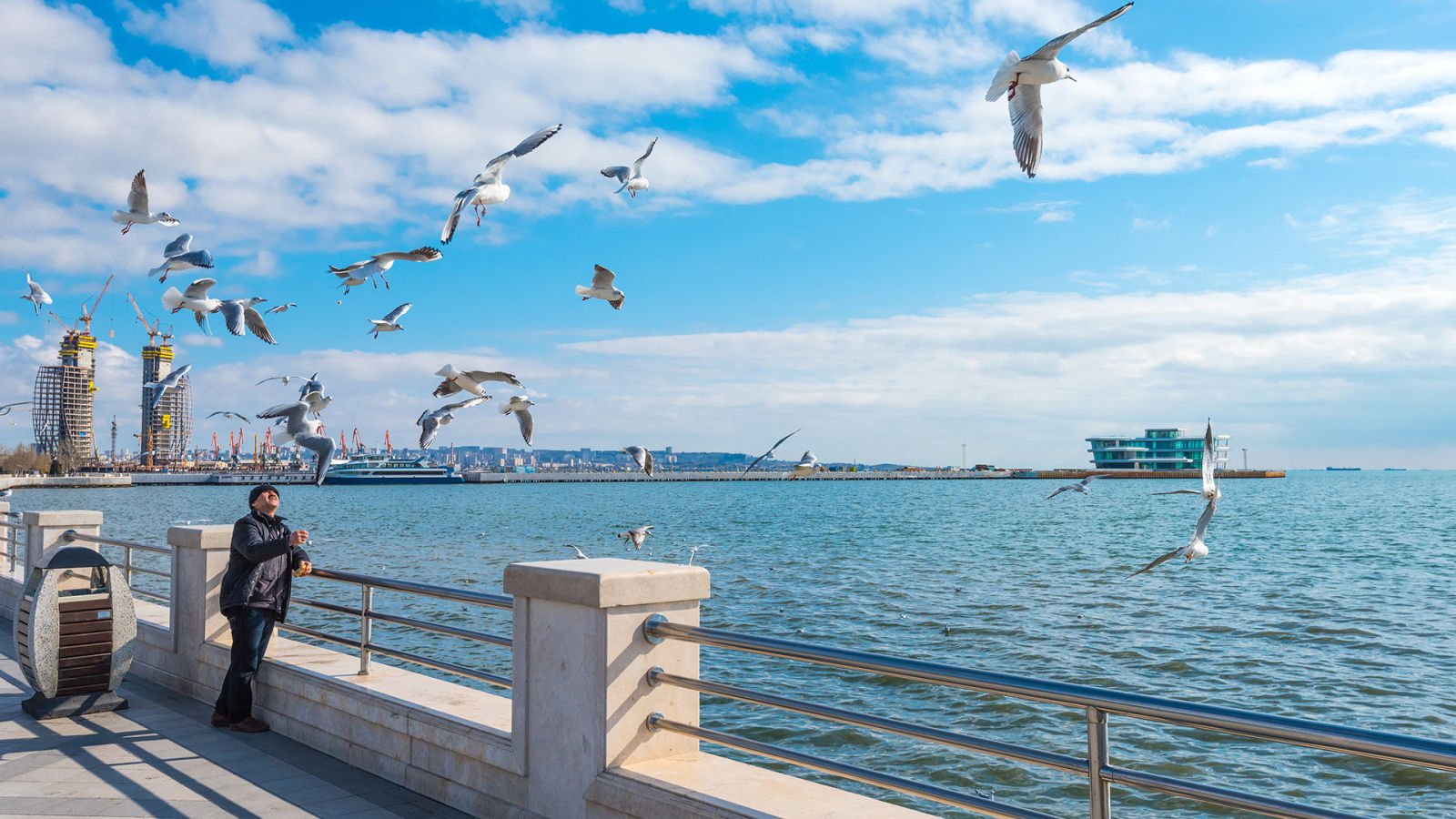 Caspian Sea coastline